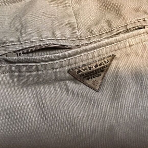 Columbia PHG 40x32 Green Hunting Gear Pants Reinforced Double Legs - Picture 9 of 10